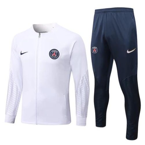 CONJUNTO TREINO PSG JAQUETA+CALÇA - BRANCO 2021/22