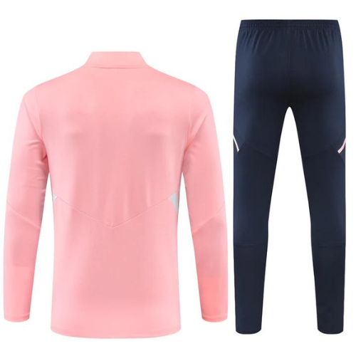 CONJUNTO TREINO OLYMPIQUE LYON JAQUETA+CALÇA - ROSA 2022/23