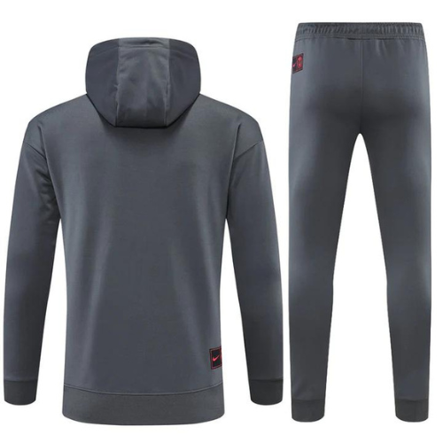 CONJUNTO TREINO PSG MOLETOM+CALÇA - CINZA 2022/23