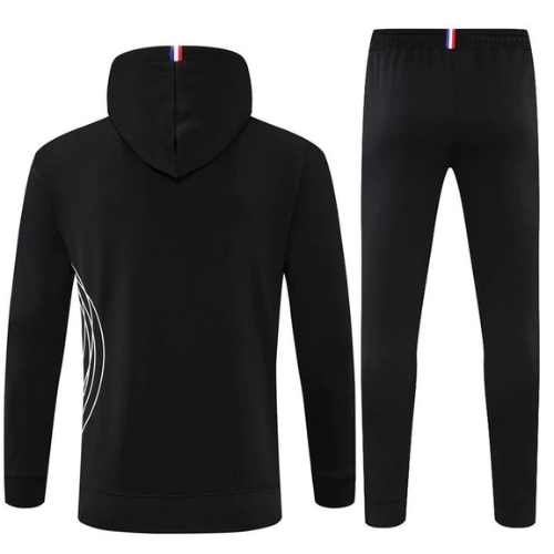 CONJUNTO TREINO PSG MOLETOM+CALÇA - PRETO 2022/23
