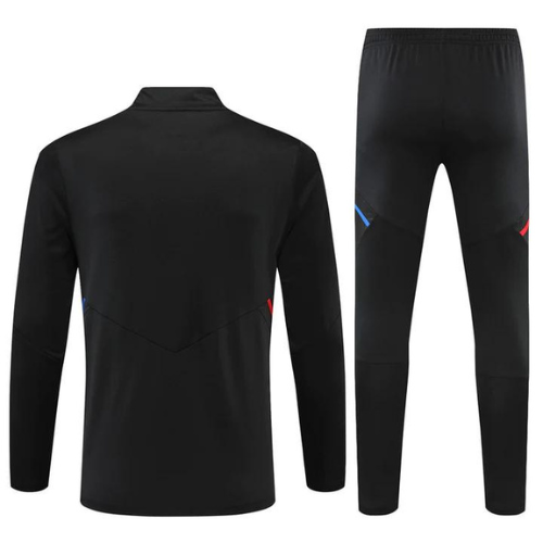 CONJUNTO TREINO OLYMPIQUE LYON JAQUETA+CALÇA - AZUL ESCURO 2023/24