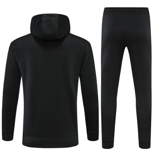 CONJUNTO TREINO PSG MOLETOM+CALÇA - PRETO2022/23