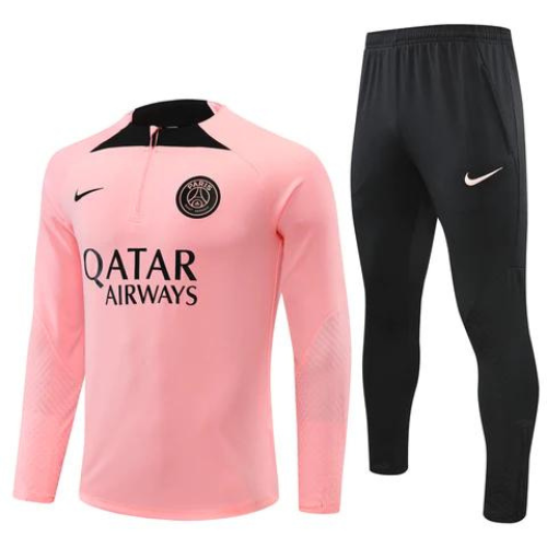 CONJUNTO TREINO PSG JAQUETA+CALÇA - ROSA 2021/22