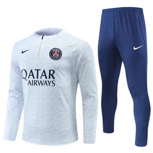 CONJUNTO TREINO PSG JAQUETA+CALÇA - BRANCO 2022/23
