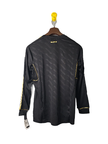 CAMISA RETRÔ MANGA LONGA REAL MADRID II - 2011/12 - PRETO