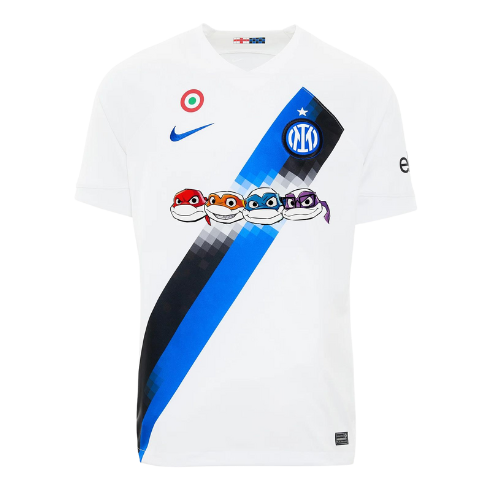 CAMISA INTER DE MILÃO II 2023/24 X TARTARUGAS NINJA