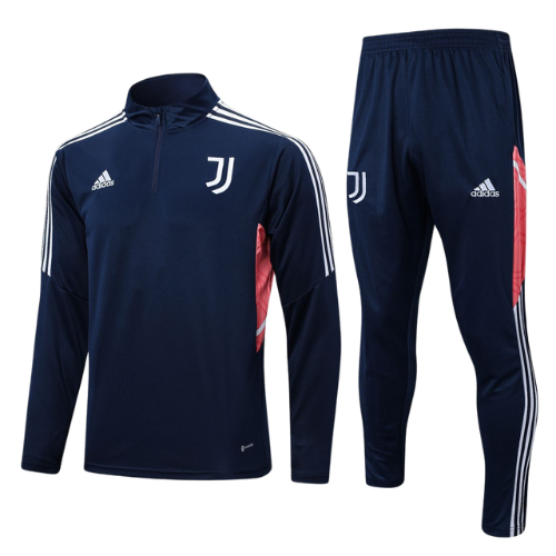 CONJUNTO TREINO JUVENTUS JAQUETA+CALÇA - AZUL ESCURO 2021/22