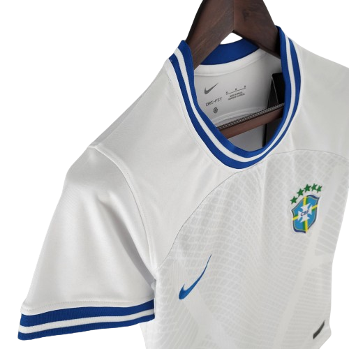 CAMISA FEMININA SELEÇÃO BRASIL 2022 - BRANCA - CONCEITO BRANCA