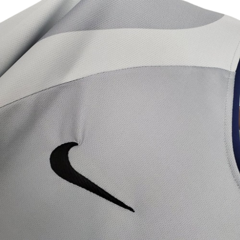 CAMISA PSG RETRÔ 2001/2002 BRANCA E CINZA