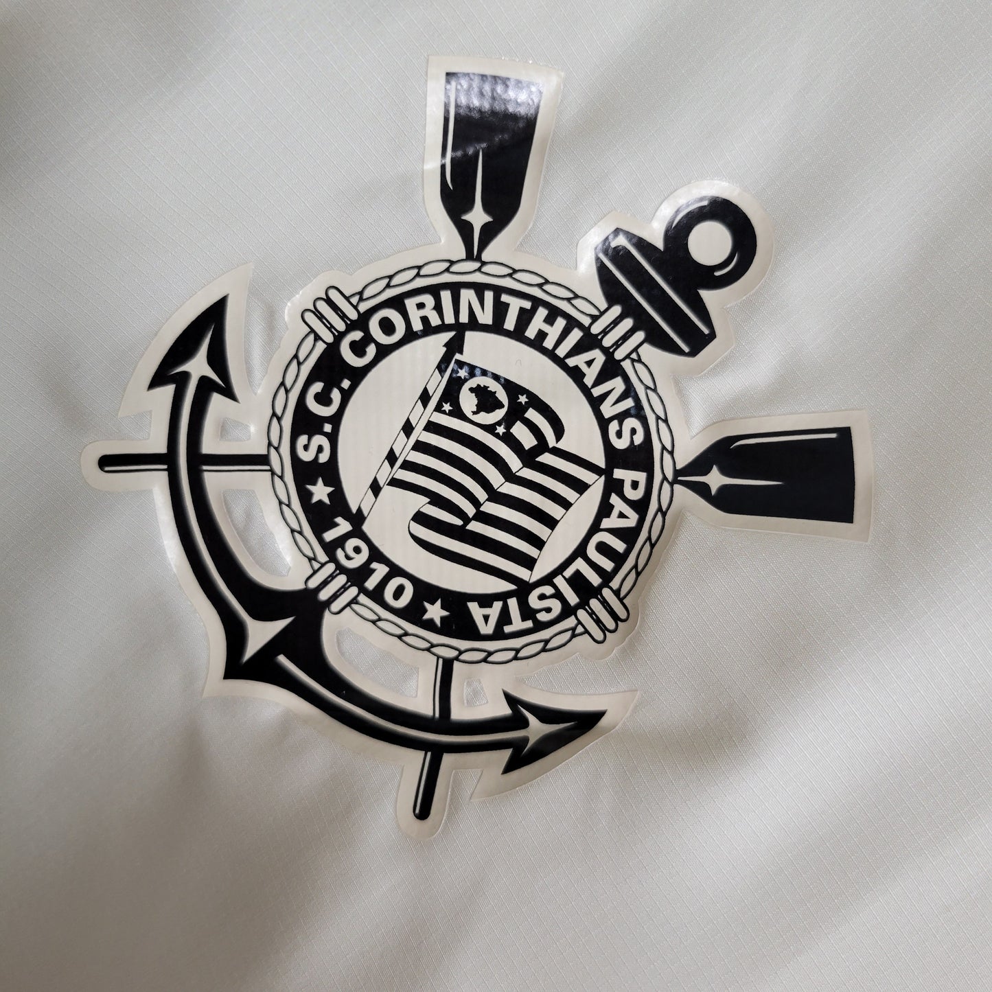 JAQUETA CORINTHIANS BEGE
