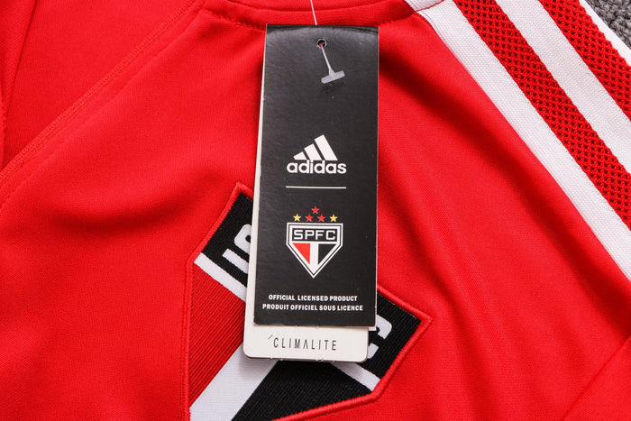 CONJUNTO TREINO SÃO PAULO JAQUETA+CALÇA - VERMELHO 2022/23