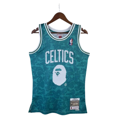REGATA NBA BAPE X BOSTON CELTICS MITCHELL & NESS