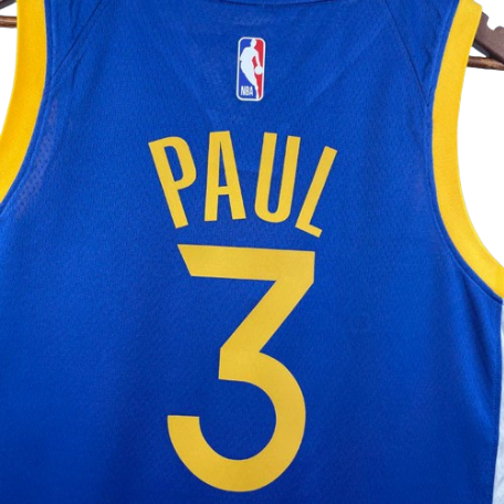 REGATA NBA GOLDEN STATE WARRIORS ICON EDITION 23/24 CHRIS PAUL AZUL