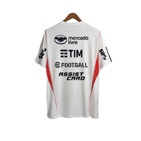 CAMISA FLAMENGO TREINO BRANCA 23/24 - PATROCÍNIOS