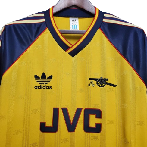 CAMISA ARSENAL RETRÔ AMARELA - 1988/1989