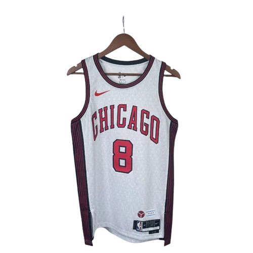 REGATA NBA CHICAGO BULLS CITY EDITION 22/23 ZACH LAVINE BRANCA