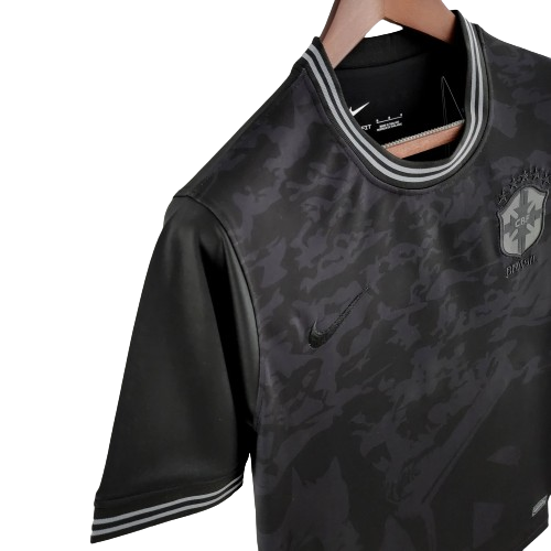 CAMISA SELEÇÃO BRASIL 2022 - CONCEITO  ALL BLACK