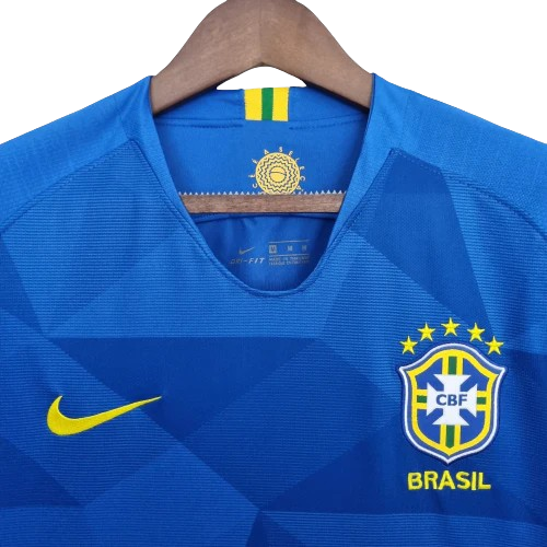 CAMISA BRASIL RETRÔ 2018 AZUL