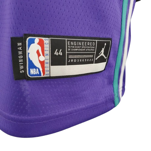 REGATA CHARLOTTE HORNETS MASCULINA - ROXA