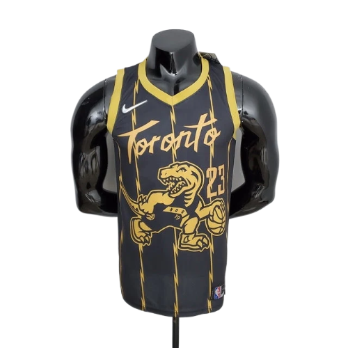 REGATA TORONTO RAPTORS MASCULINA - PRETA