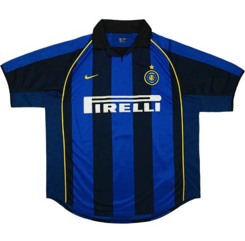 CAMISA INTER DE MILÃO RETRÔ 2001/02