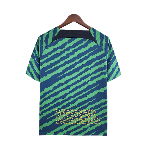 CAMISA SELEÇÃO BRASIL 2022 - VERDE E AZUL - EDIÇÃO ESPECIAL