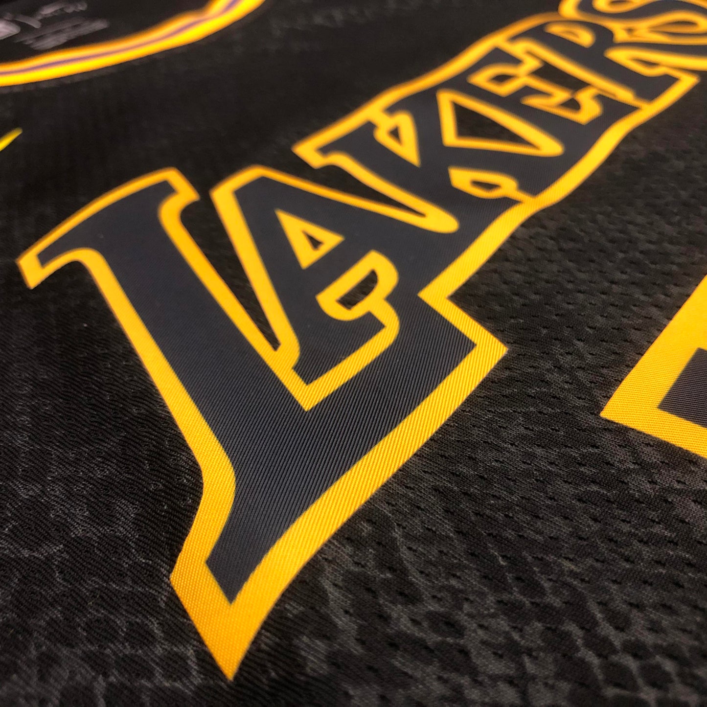 REGATA NBA LOS ANGELES LAKERS BLACK MAMBA SHAQUILLE O'NEAL PRETA