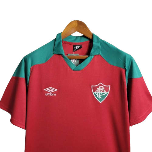 CAMISA FLUMINENSE TREINO I VERMELHA/VERDE - 2023/24