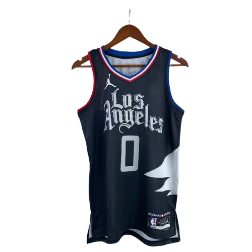 REGATA NBA LOS ANGELES CLIPPERS STATEMENT EDITION 22/23 RUSSELL WESTBROOK PRETA