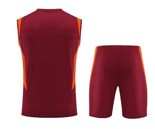 CONJUNTO TREINO MANCHESTER UNITED REGATA+SHORT - VERMELHO 2023/24