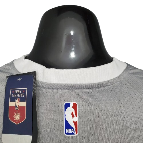 CAMISA BASQUETE NBA REGATA LOS ANGELES CLIPPERS MASCULINA - CINZA