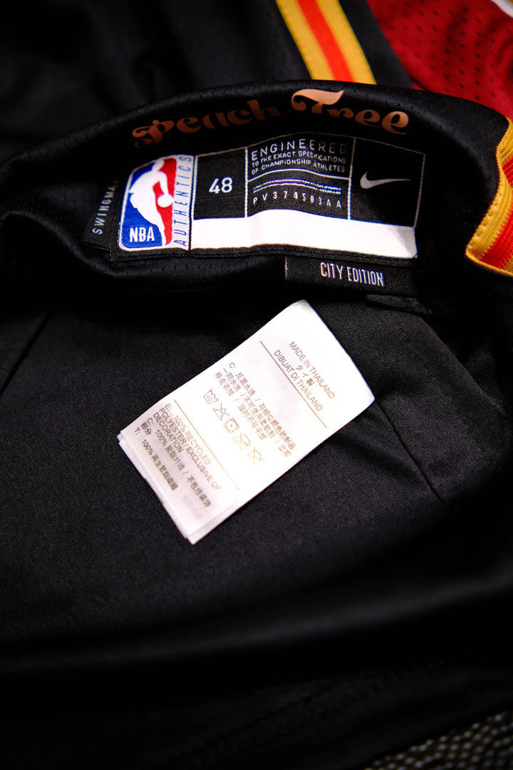 REGATA NBA ATLANTA HAWKS CITY EDITION 22/23 TRAE YOUNG PRETA