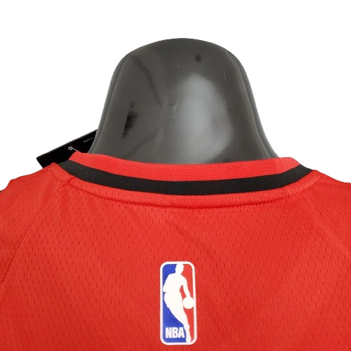 CAMISA BASQUETE NBA REGATA PORTLAND TRAIL BLAZERS MASCULINA - VERMELHA