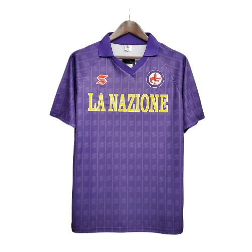 CAMISA FIORENTINA RETRÔ 1989/1990 ROXA