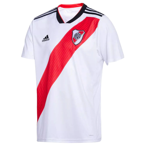 CAMISA RIVER PLATE I 18/19 - BRANCO E VERMELHO