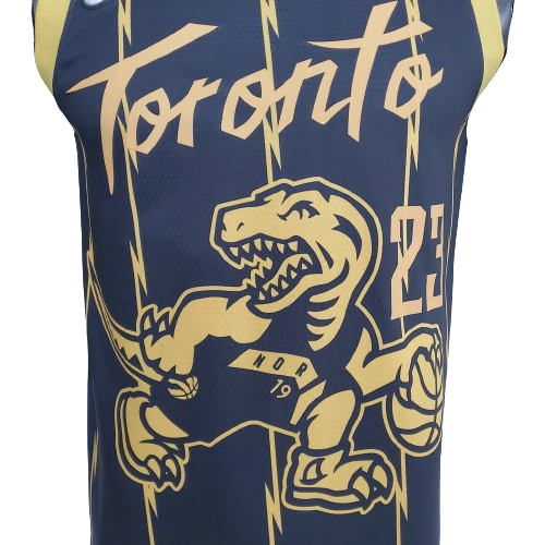 REGATA TORONTO RAPTORS MASCULINA - PRETA