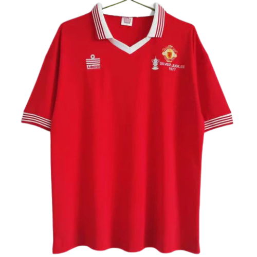CAMISA VERSÃO RETRÔ MANCHESTER UNITED I 1977/78