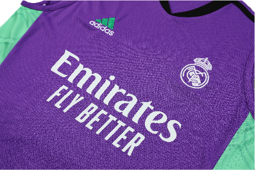 CONJUNTO TREINO REAL MADRID REGATA+SHORT - ROXO 2022/23