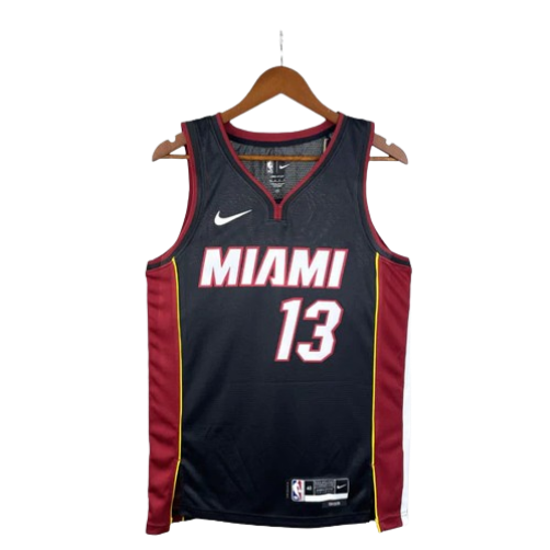 REGATA NBA MIAMI HEAT ICON EDITION 23/24 BAM ADEBAYO PRETA