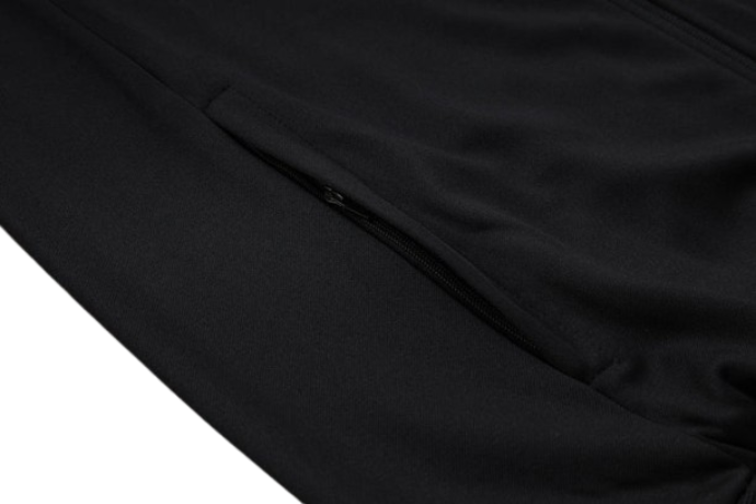 CONJUNTO TREINO INTERNACIONAL COM ZIP JAQUETA+CALÇA - PRETO 2023/24