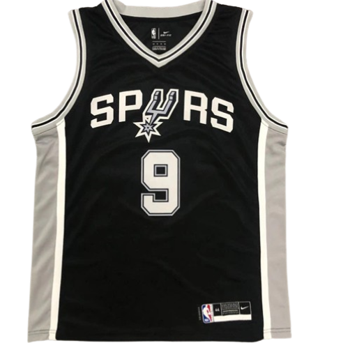 REGATA NBA SAN ANTONIO SPURS TONY PARKER PRETA
