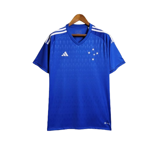 CAMISA CRUZEIRO TREINO AZUL/BRANCA - 23/24