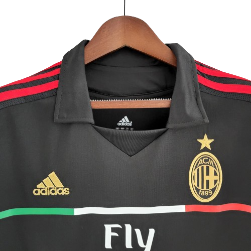 CAMISA MILAN RETRÔ III 11/12 PRETA