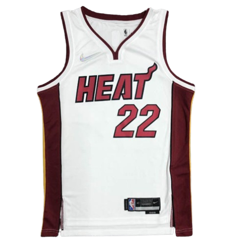 REGATA NBA MIAMI HEAT ASSOCIATION EDIÇÃO 75 ANOS JIMMY BUTLER BRANCA