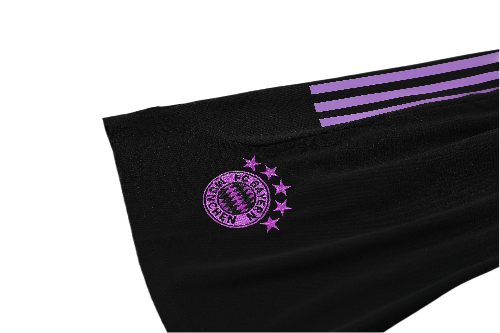 CONJUNTO TREINO BAYERN DE MUNIQUE CAMISA+SHORT PRETO 23/24