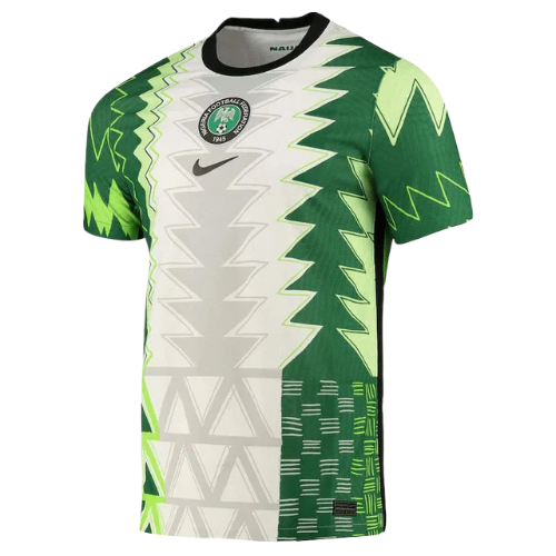 CAMISA SELEÇÃO NIGÉRIA I 2020/21 - BRANCO E VERDE
