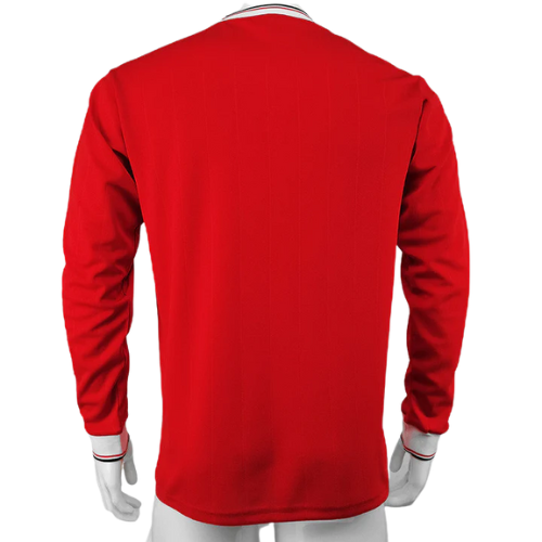 CAMISA MANGA LONGA RETRÔ MANCHESTER UNITED I 1983/84