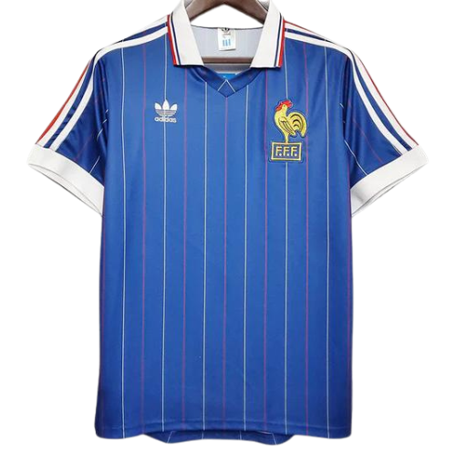 CAMISA VERSÃO RETRÔ FRANÇA I 1982/83
