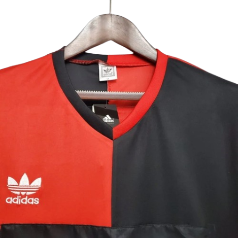 CAMISA NEWELL'S OLD BOYS RETRÔ 1993 VERMELHA E PRETA - ADIDAS