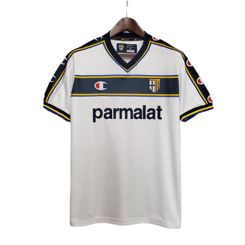 CAMISA PARMA RETRÔ 2002/2003 BRANCA